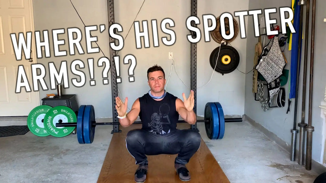 How to bail out of a back squat on your own