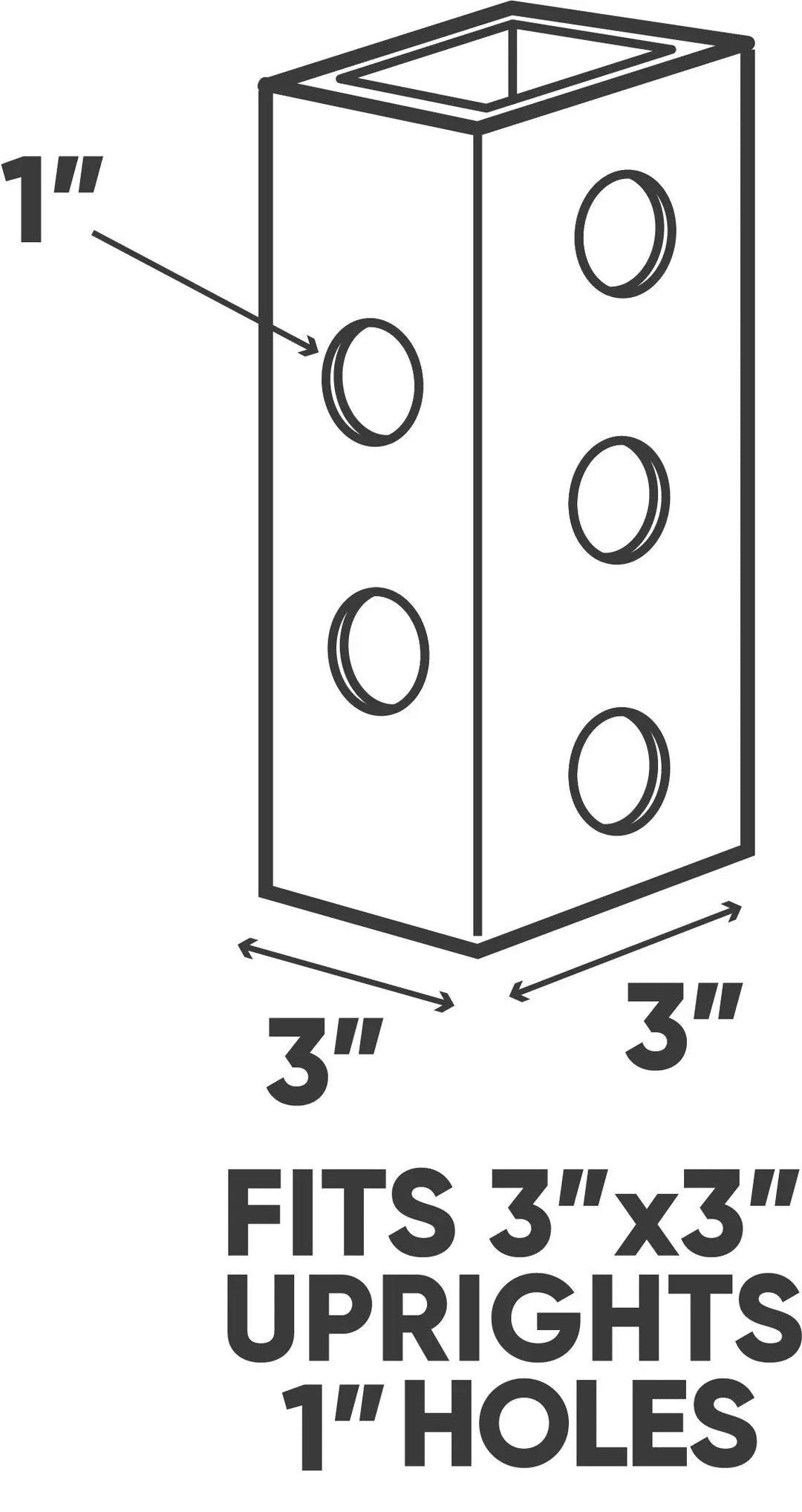 Floor Mount Gym Rig 3x3 (382454288)