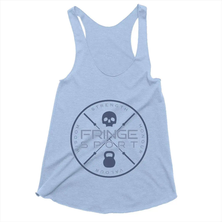 Fringe Sport Crest Logo Women's Tank Top (4652783337519)