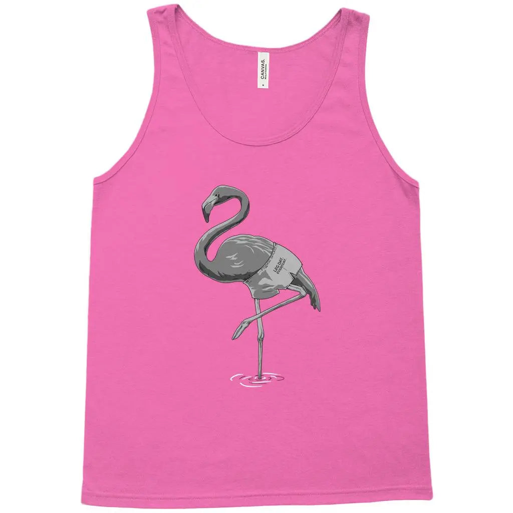 Fringe Sport Triblend Flamingo Tank Top (4710194577455)