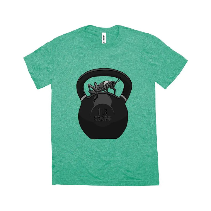 Fringe Sport Triblend Grasshopper Kettlebell Shirt (4658642976815)